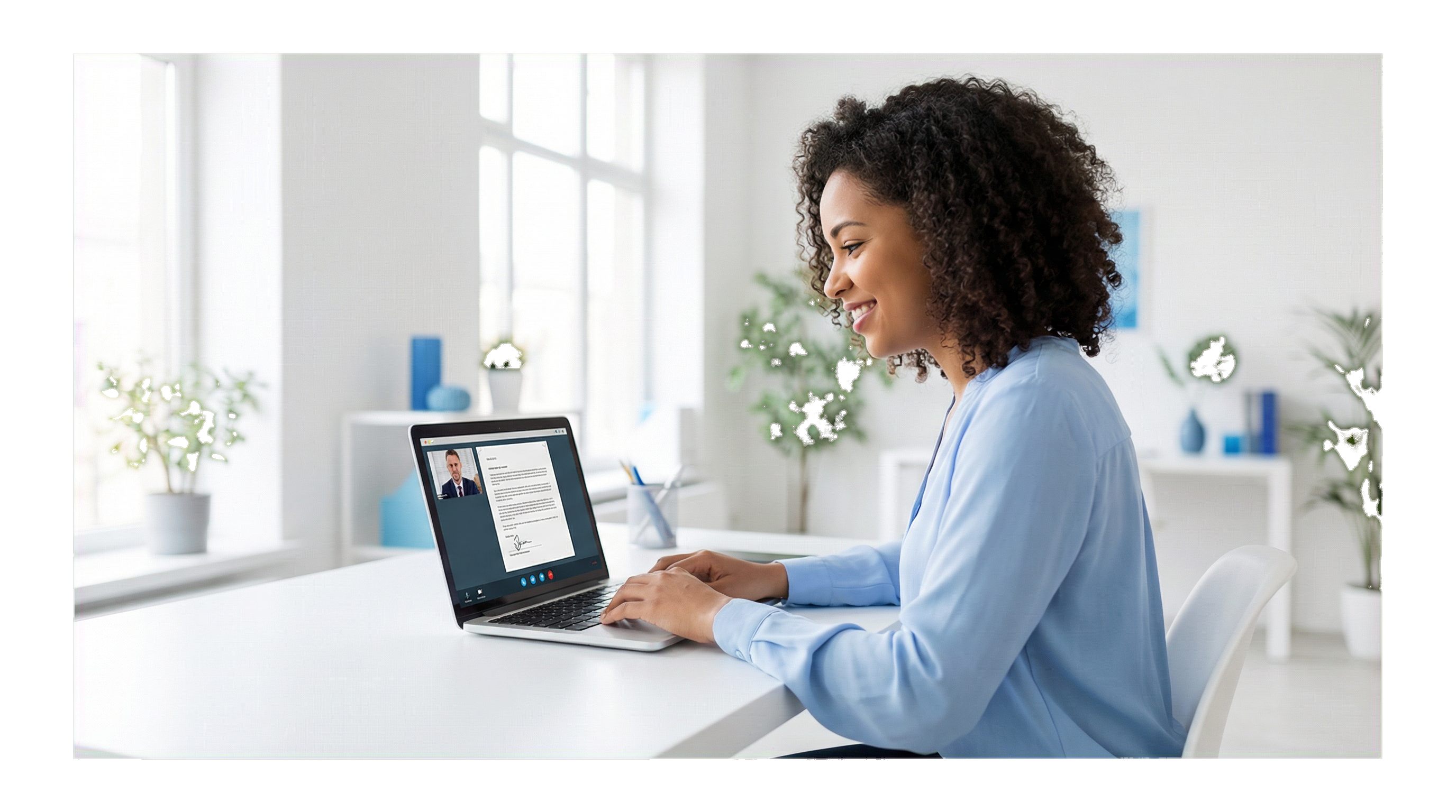 Online Notary Session